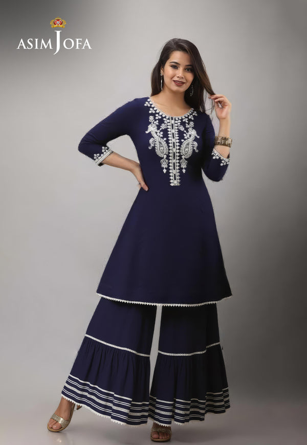 AJDSAI-155 EMBROIDERED JACQUARD STITCHED 1 PC