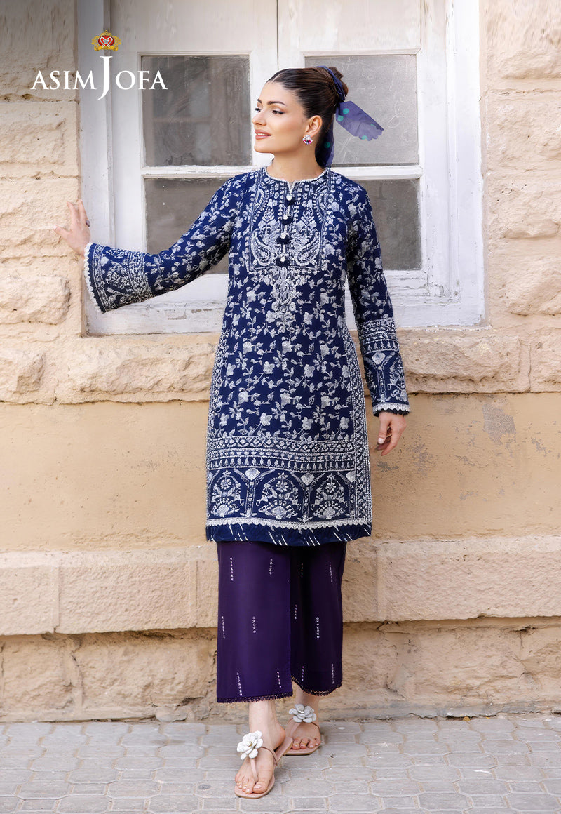 AJDSAI-156 EMBROIDERED LAWN STITCHED 3 PCS