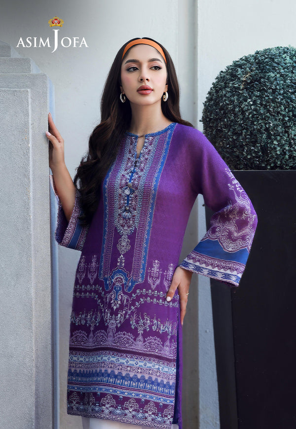 AJDSAI-180 EMBROIDERED LAWN STITCHED 1 PC