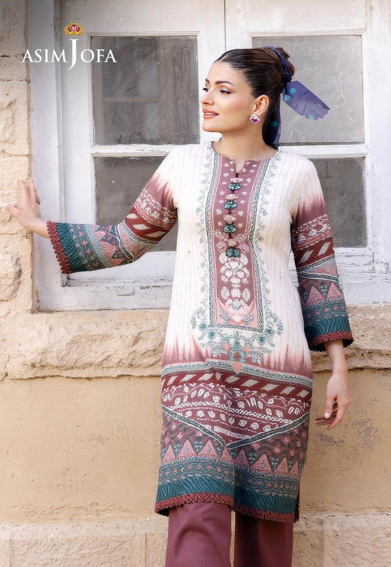 AJDSAI-216 PRINTED LAWN STITCHED 2 PCS