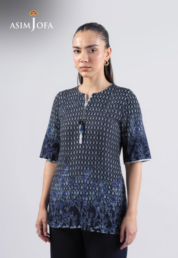 AJDSAI-220 PRINTED LAWN STITCHED 1 PC