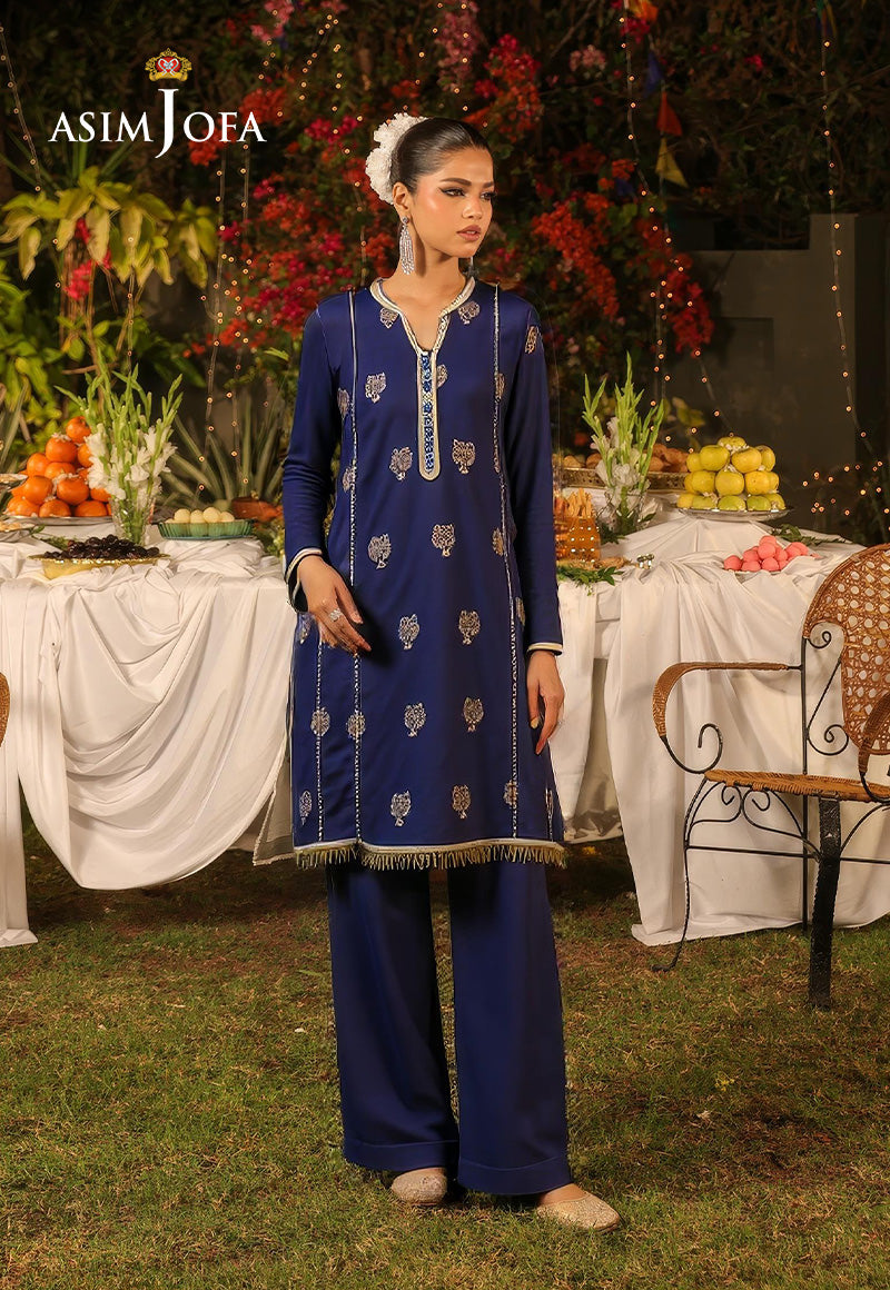 AJDSAI-23 EMBROIDERED LAWN STITCHED 3 PCS