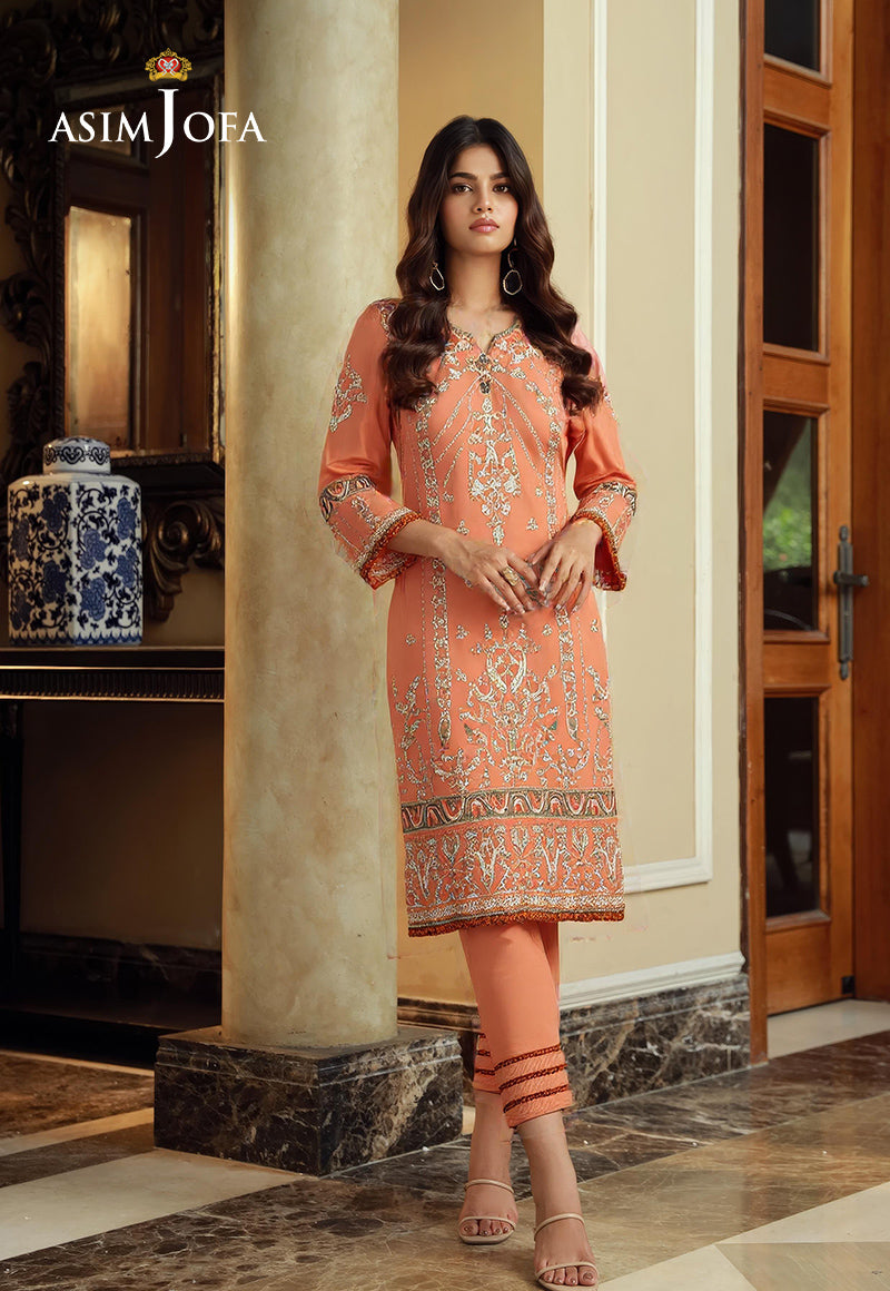 AJDSAI-251 EMBROIDERED LAWN STITCHED 3 PCS