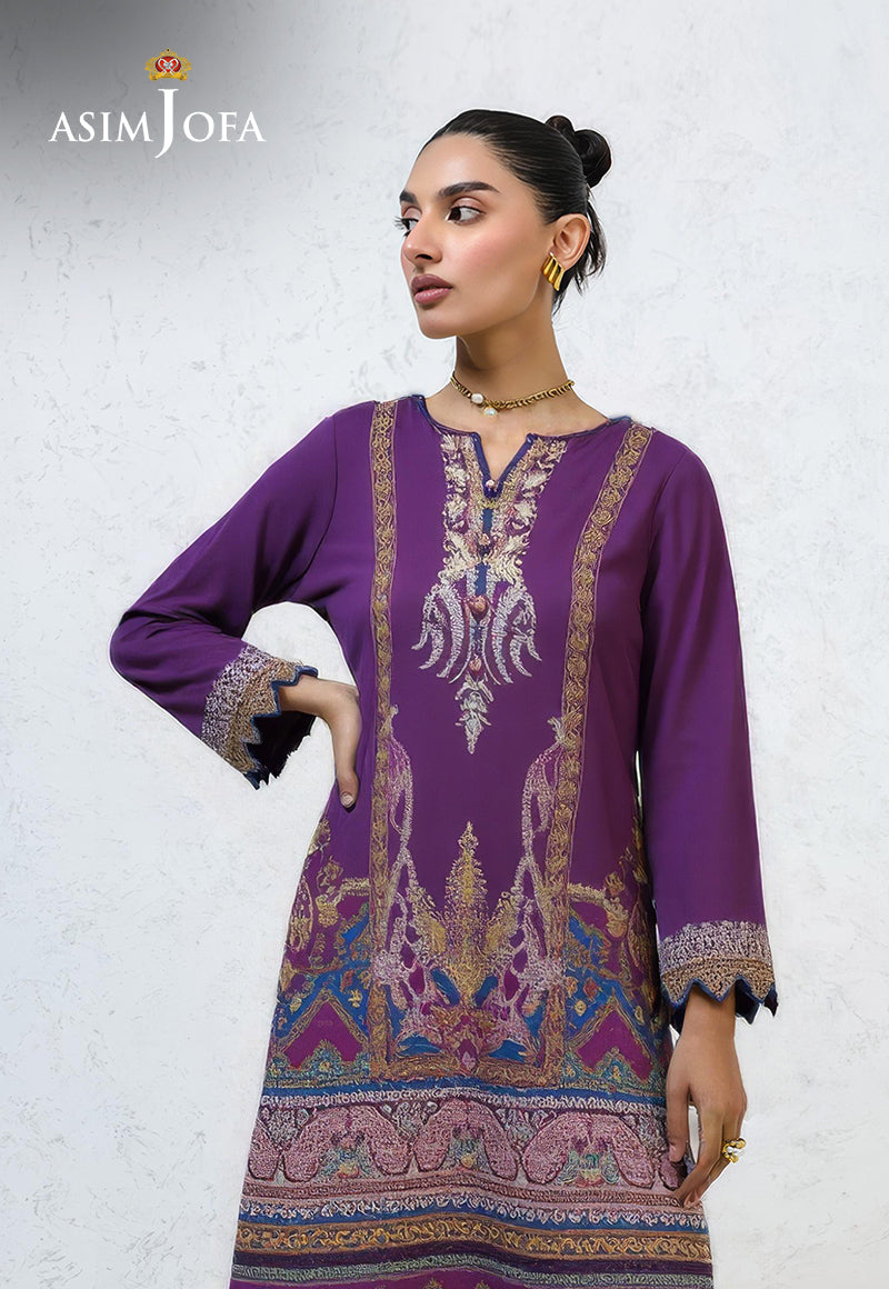 AJDSAI-254 PRINTED LAWN STITCHED 3 PCS
