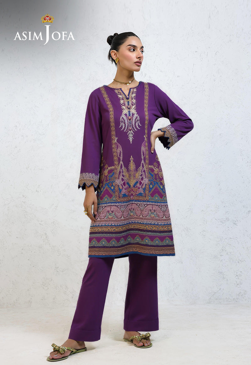 AJDSAI-254 PRINTED LAWN STITCHED 3 PCS
