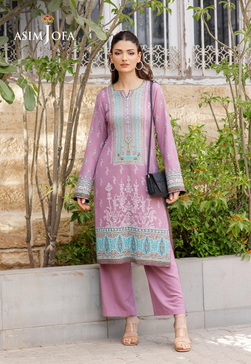 AJDSAI-258 PRINTED LAWN STITCHED 3 PCS