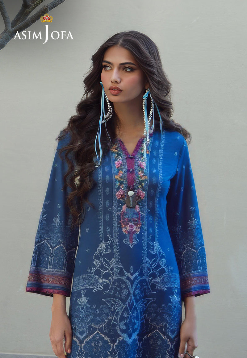 AJDSAI-260 PRINTED LAWN STITCHED 3 PCS