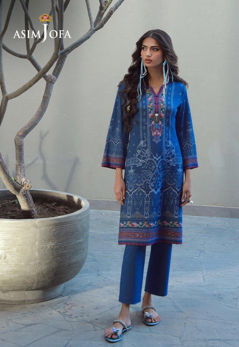 AJDSAI-260 PRINTED LAWN STITCHED 3 PCS