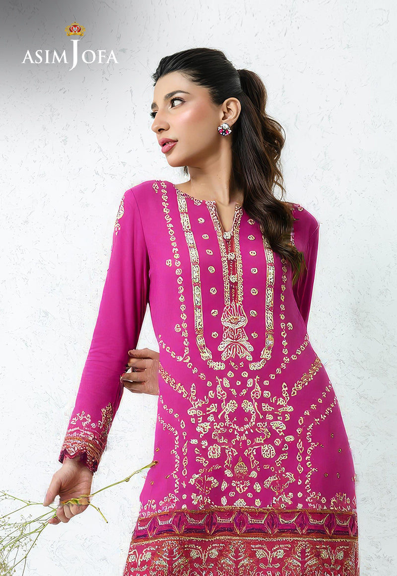 AJDSAI-262 EMBROIDERED LAWN STITCHED 3 PCS