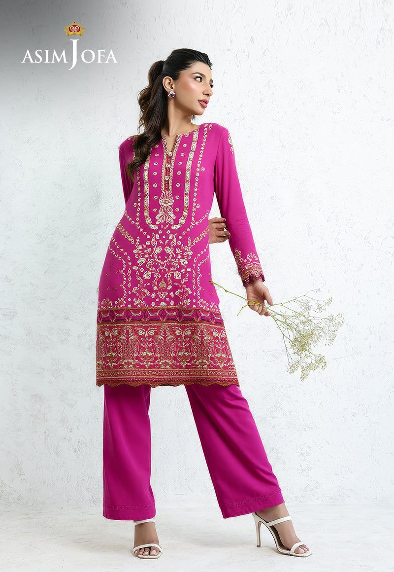 AJDSAI-262 EMBROIDERED LAWN STITCHED 3 PCS