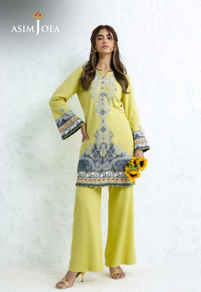 AJDSAI-263 PRINTED LAWN STITCHED 3 PCS