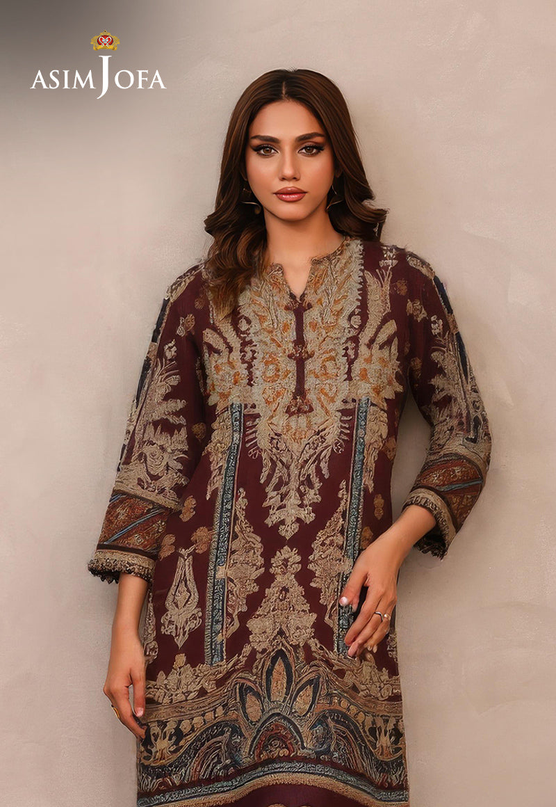 AJDSAI-264 PRINTED LAWN STITCHED 3 PCS