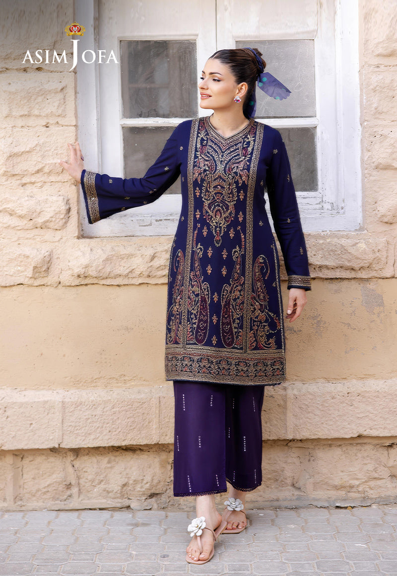 AJDSAI-268 EMBROIDERED LAWN STITCHED 1 PC