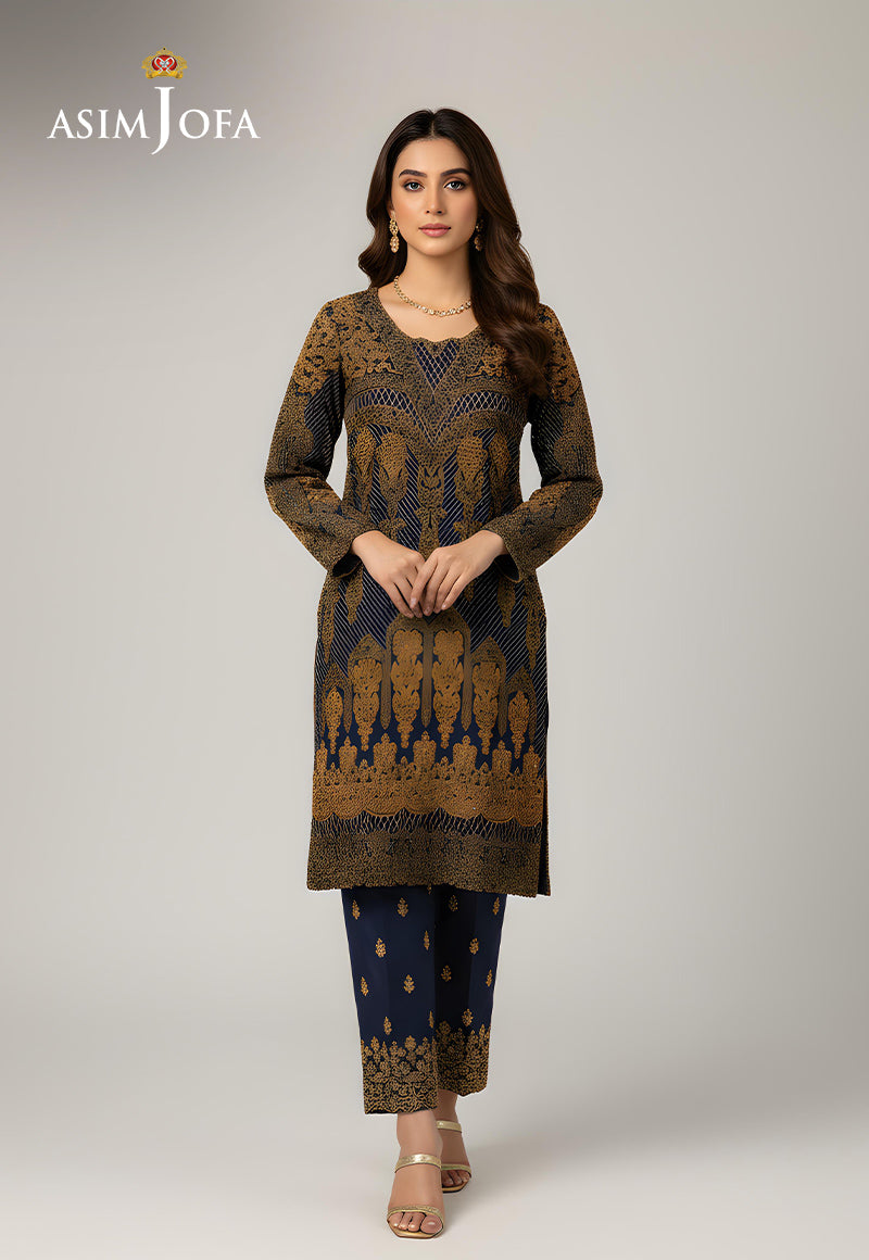 AJDSAI-378 CHIFFON STITCHED 1 PC
