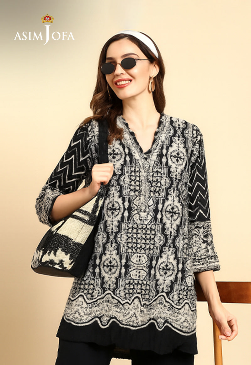AJDSAI-382 EMBROIDERED COTTON NET STITCHED 1 PC