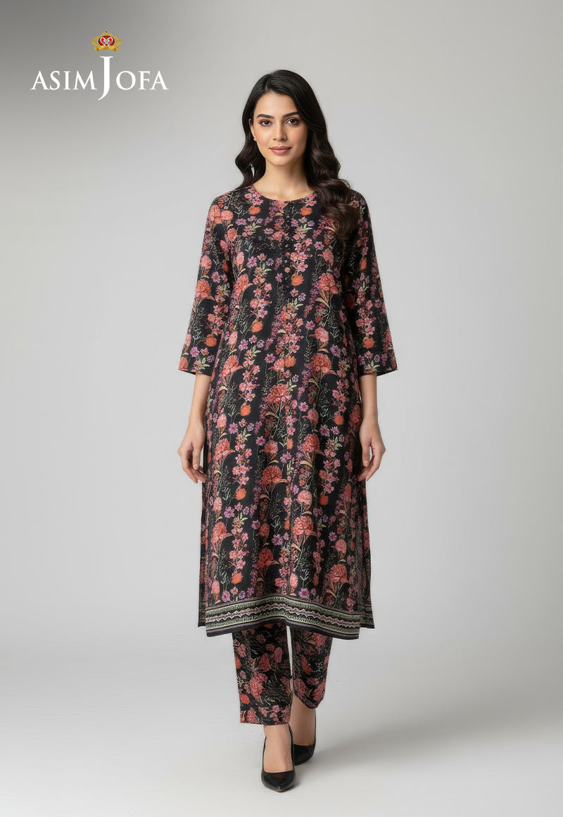 AJDSAI-55 PRINTED LAWN 1 PC