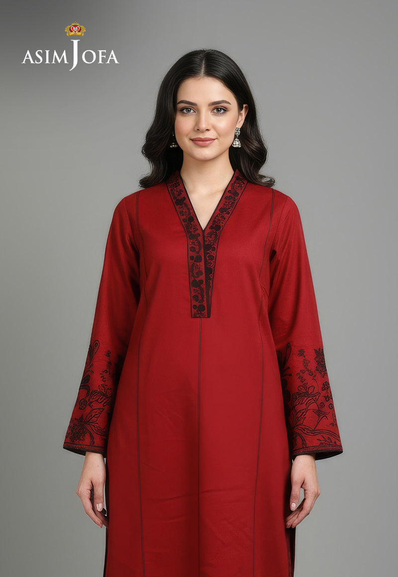 AJDSAI-648 EMBROIDERED DOBBY STITCHED 1 PC