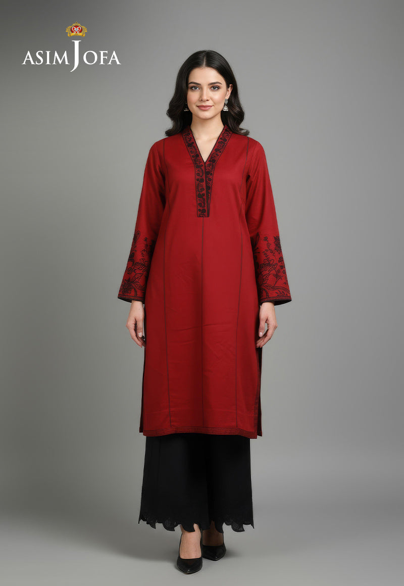 AJDSAI-648 EMBROIDERED DOBBY STITCHED 1 PC