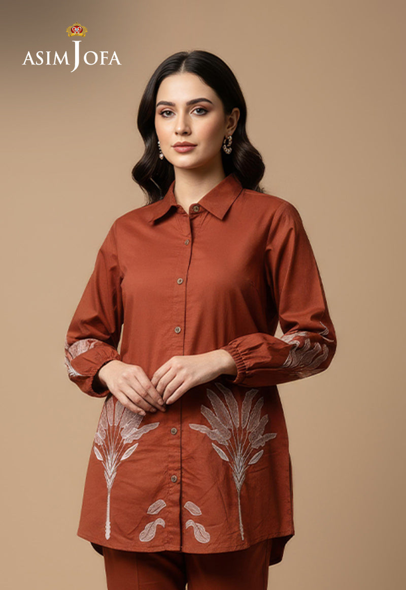 AJDSAI-651 EMBROIDERED LAWN STITCHED 1 PC