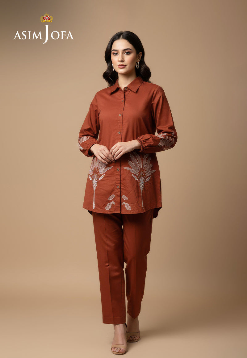 AJDSAI-651 EMBROIDERED LAWN STITCHED 1 PC