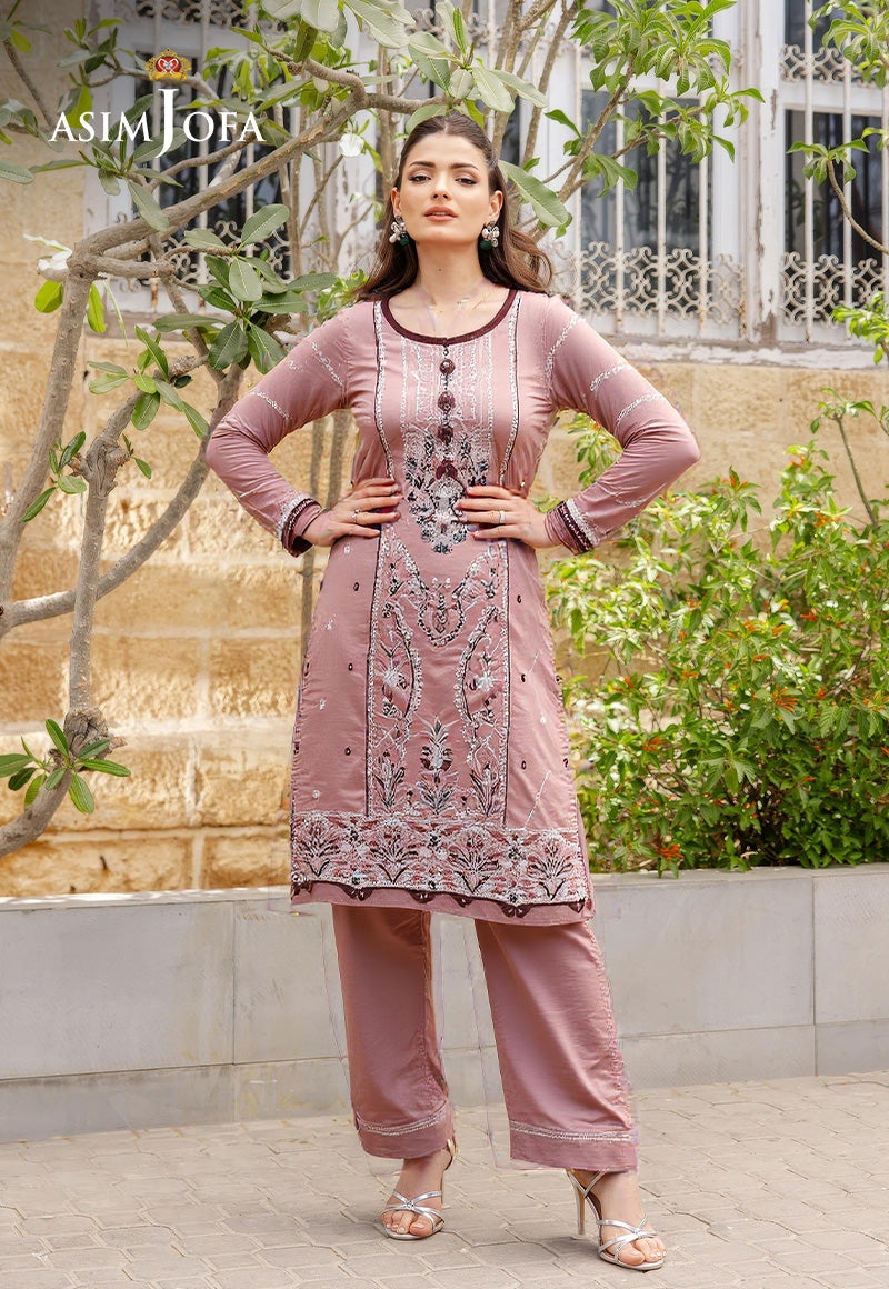 AJDSAI-66 EMBROIDERED LAWN 2 PCS
