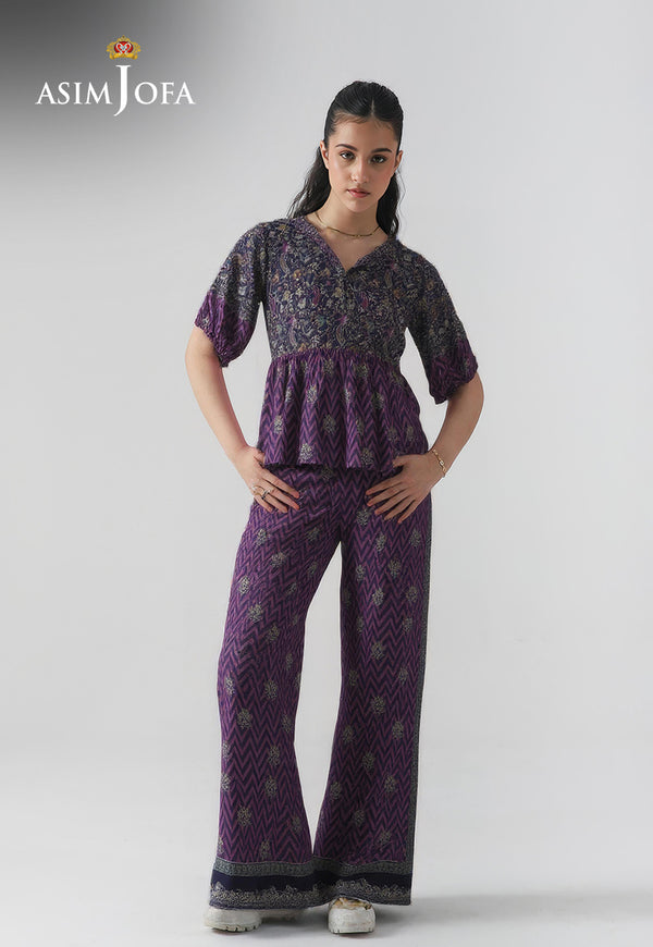 AJDSAI-76 PRINTED LAWN STITCHED 2 PCS