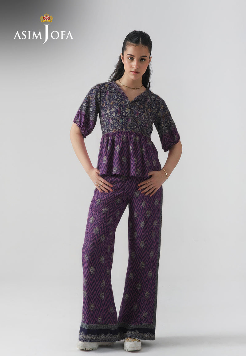 AJDSAI-76 PRINTED LAWN STITCHED 2 PCS