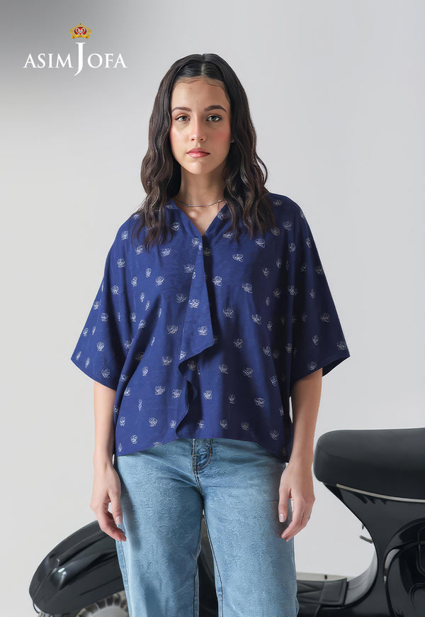 AJDSAI-90 PRINTED LAWN STITCHED 1 PC