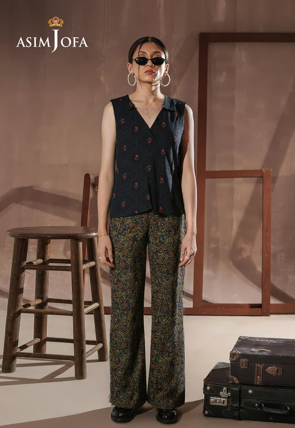 AJDSAI-92 PRINTED LAWN STITCHED 2 PCS