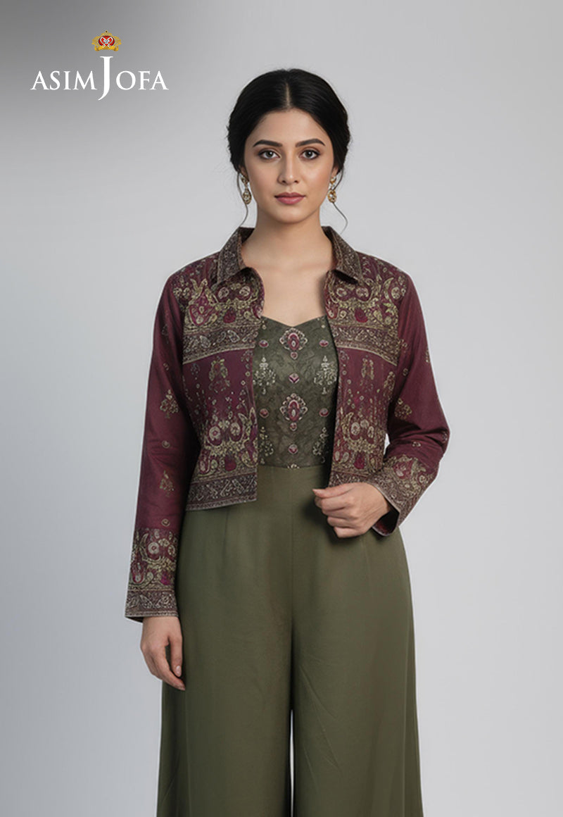 AJDSAI-94 PRINTED LAWN STITCHED 2 PCS
