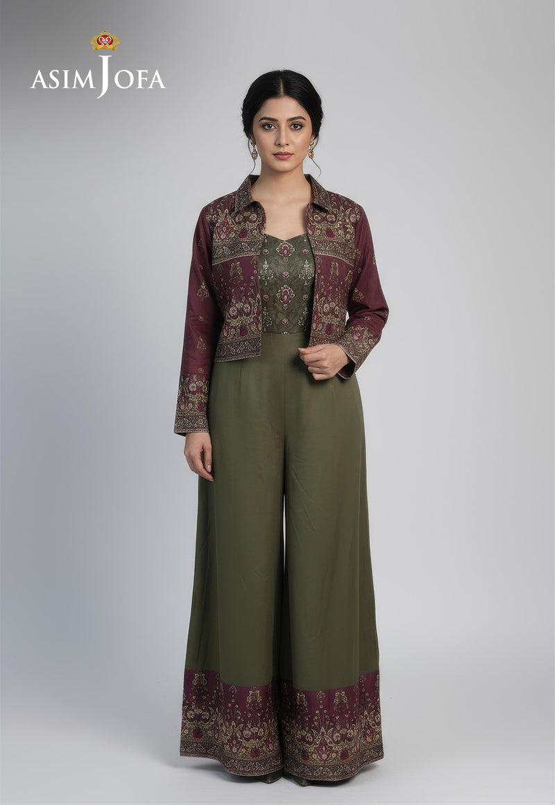 AJDSAI-94 PRINTED LAWN STITCHED 2 PCS