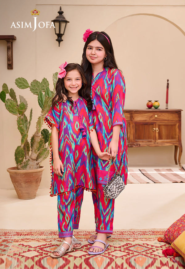 AJGL-07 PRINTED LAWN 2 PCS