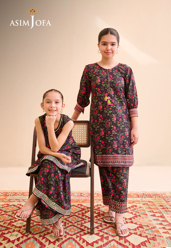 AJGL-08 PRINTED LAWN 2 PCS