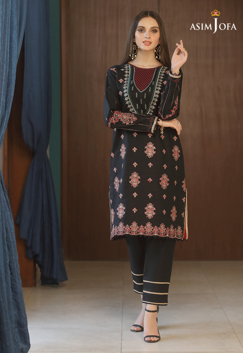 AJJDD-13 EMBROIDERED SELF-JACQUARD STITCHED 1 PC