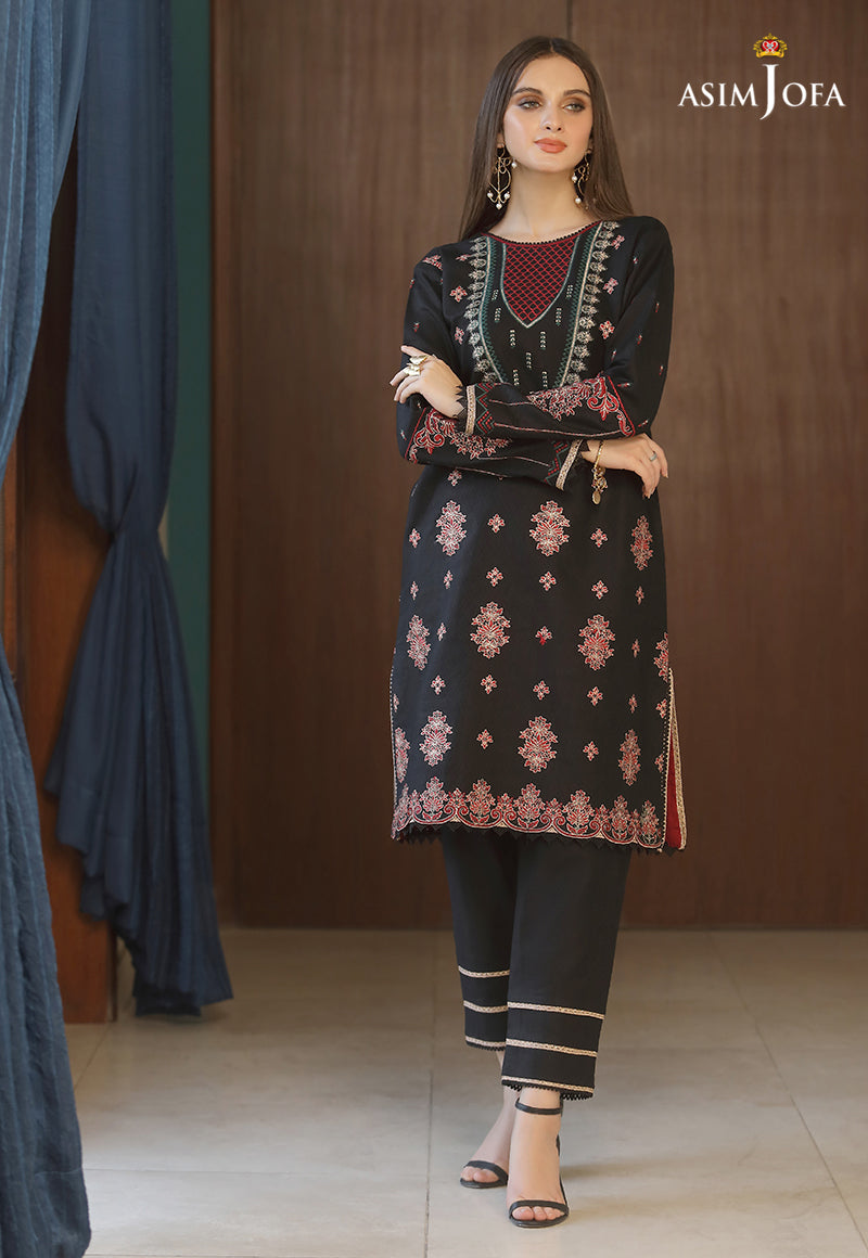 AJJDD-13 EMBROIDERED SELF-JACQUARD STITCHED 1 PC