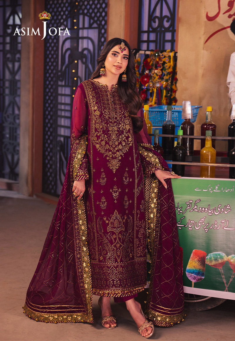 Asim jofa party wear 2018 with price fashion