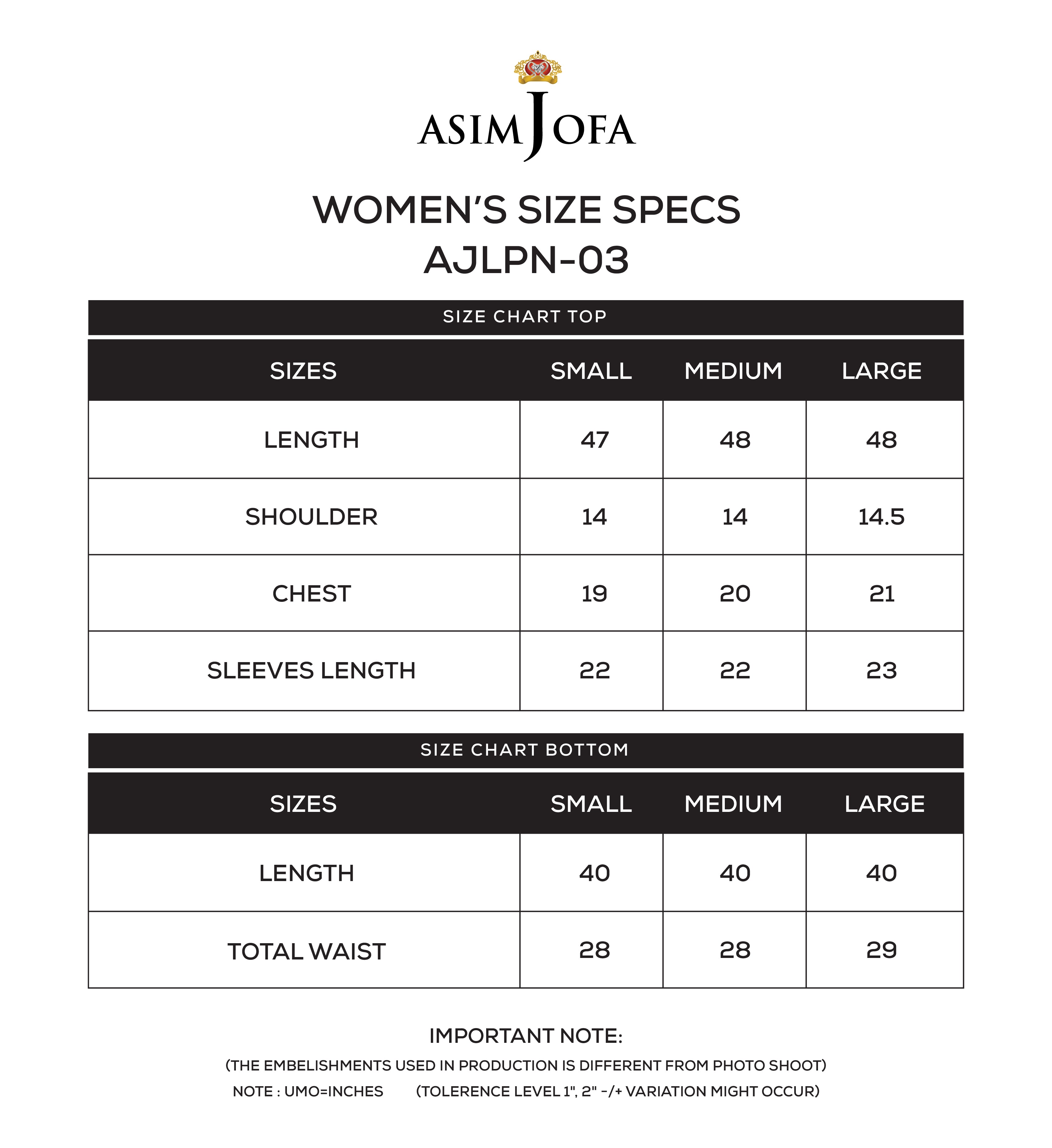 AJLPN-03 Embroidered Poly Net Stitched 3pcs