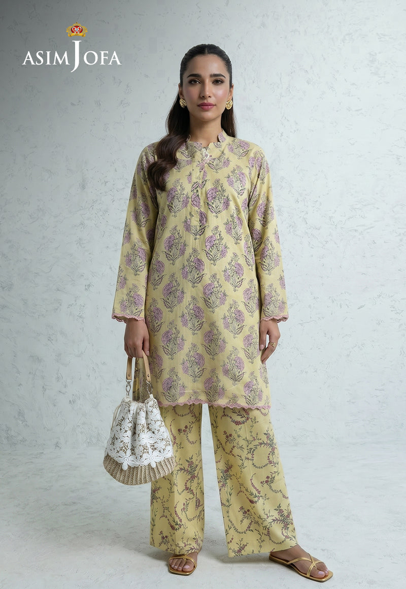 AJPB-205 PRINTED CAMBRIC STITCHED 2PCS