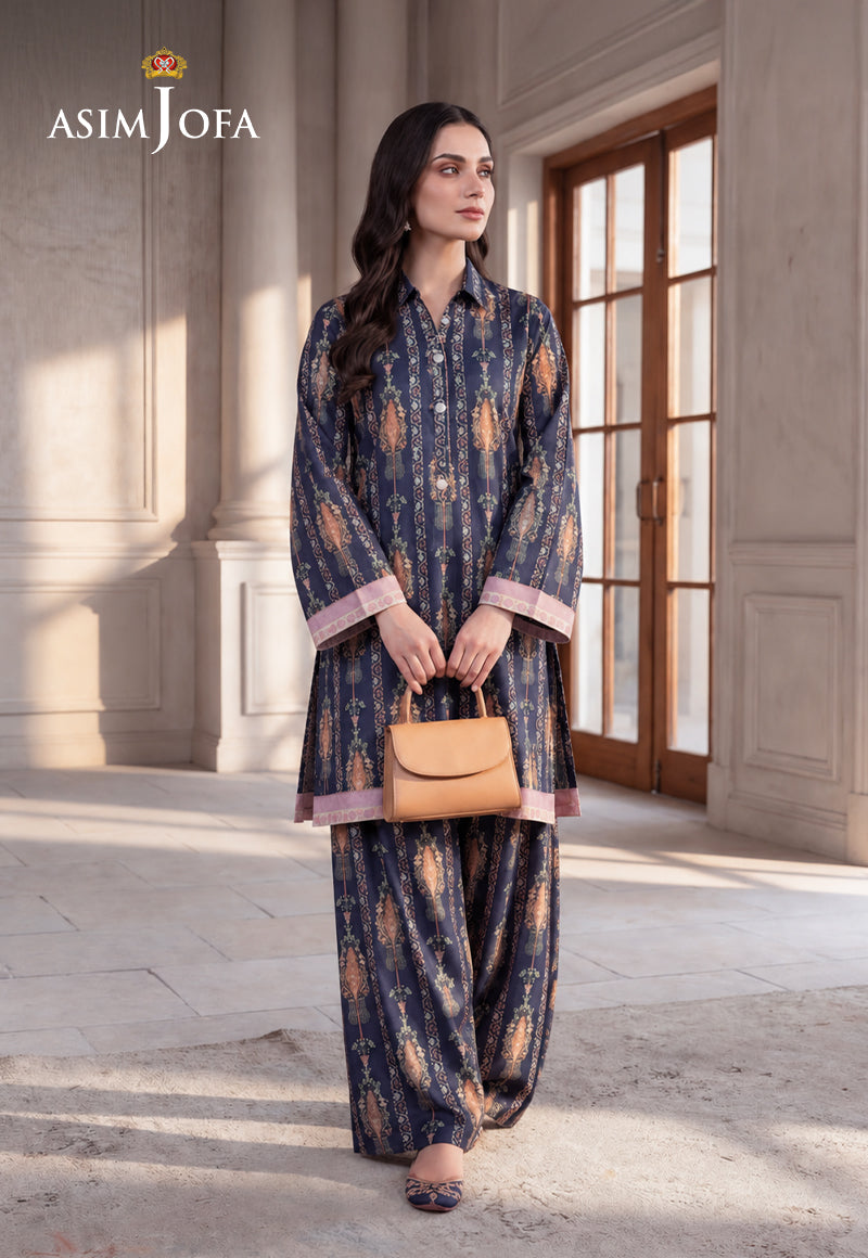 AJPB-207 Printed Lawn Stitched 2 pcs