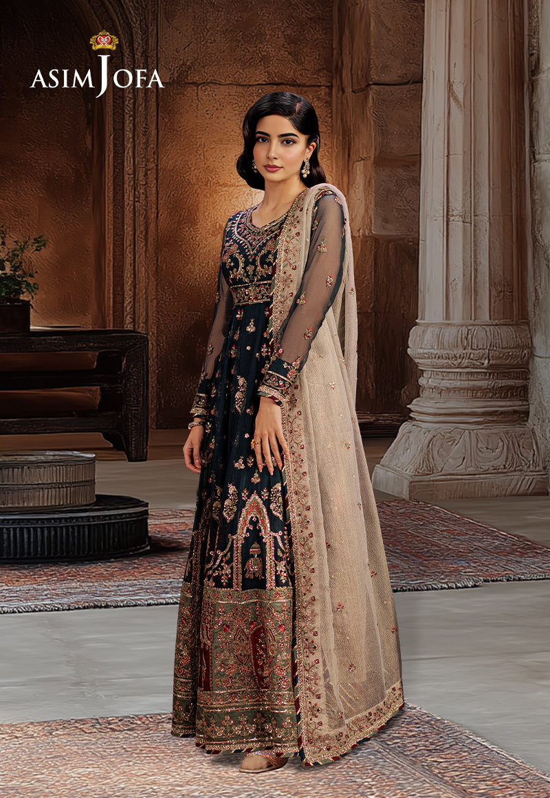 AJPF-39 EMBROIDERED CHIFFON 2 PCS