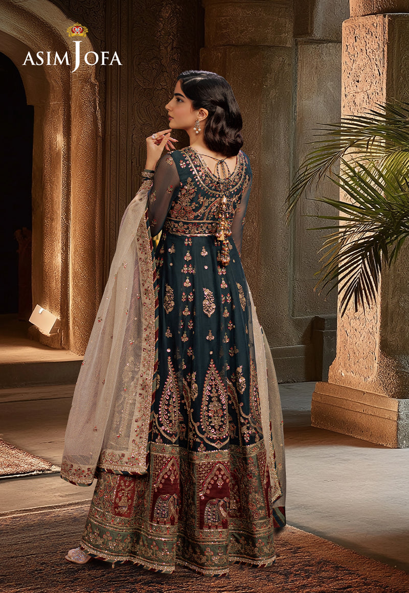 AJPF-39 EMBROIDERED CHIFFON 2 PCS