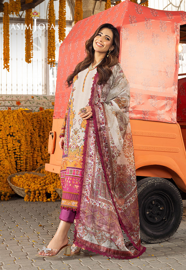 AJSO-07 PRINTED JACQUARD 2 PCS