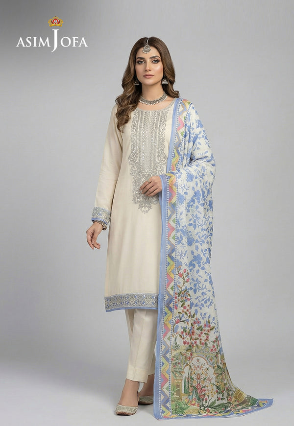 AJSO-121 EMBROIDERED TWILL 3 PCS