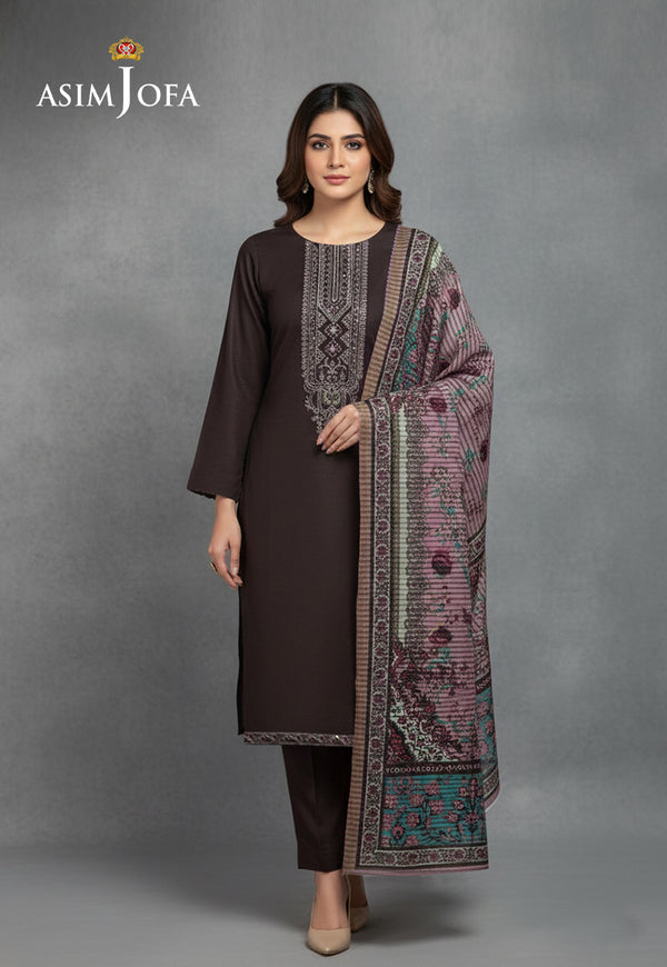 AJSO-127 EMBROIDERED TWILL 3 PCS