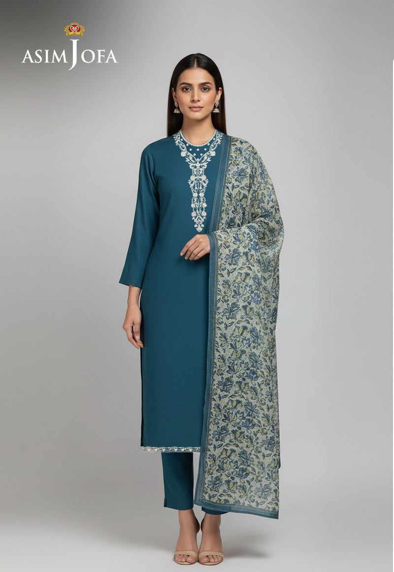 AJSO-327 Unstitched 2 Pcs Shirt Dupatta
