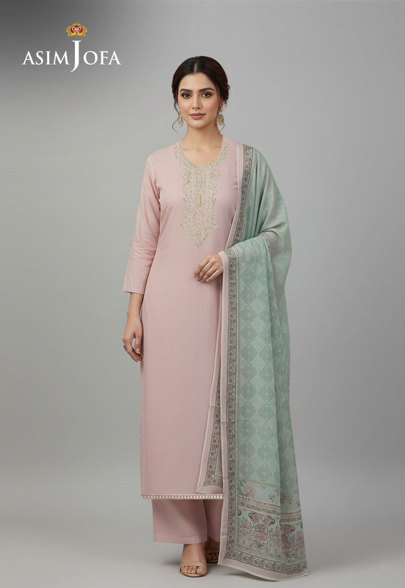 AJSO-329 Unstitched 2 Pcs Shirt Dupatta