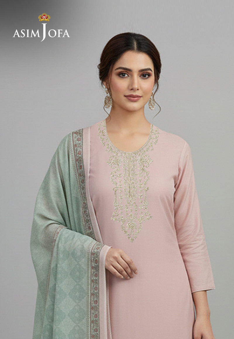 AJSO-329 Unstitched 2 Pcs Shirt Dupatta