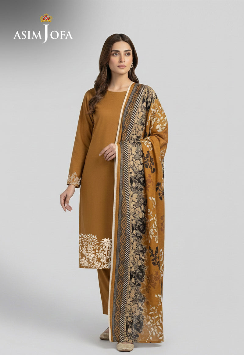 AJSO-335 Unstitched 2 Pcs Shirt Dupatta