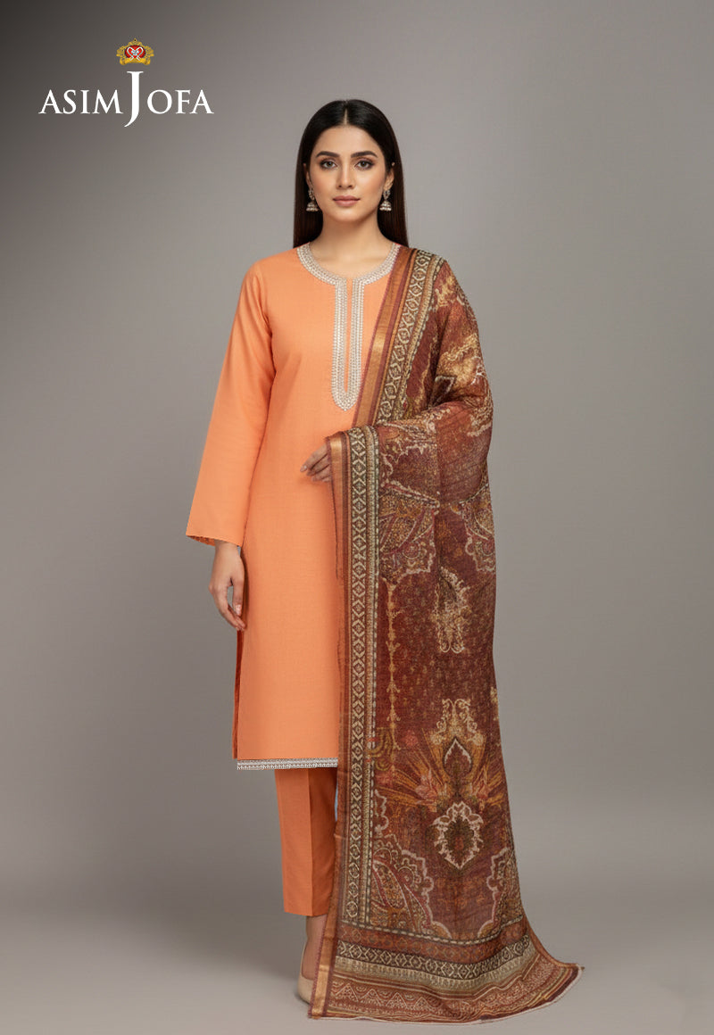 AJSO-351 Unstitched 2 Pcs Shirt Dupatta