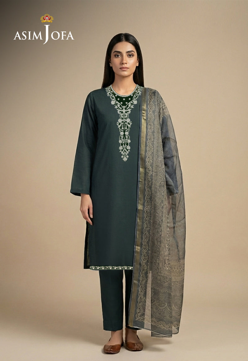 AJSO-361 Unstitched 2 Pcs Shirt Dupatta